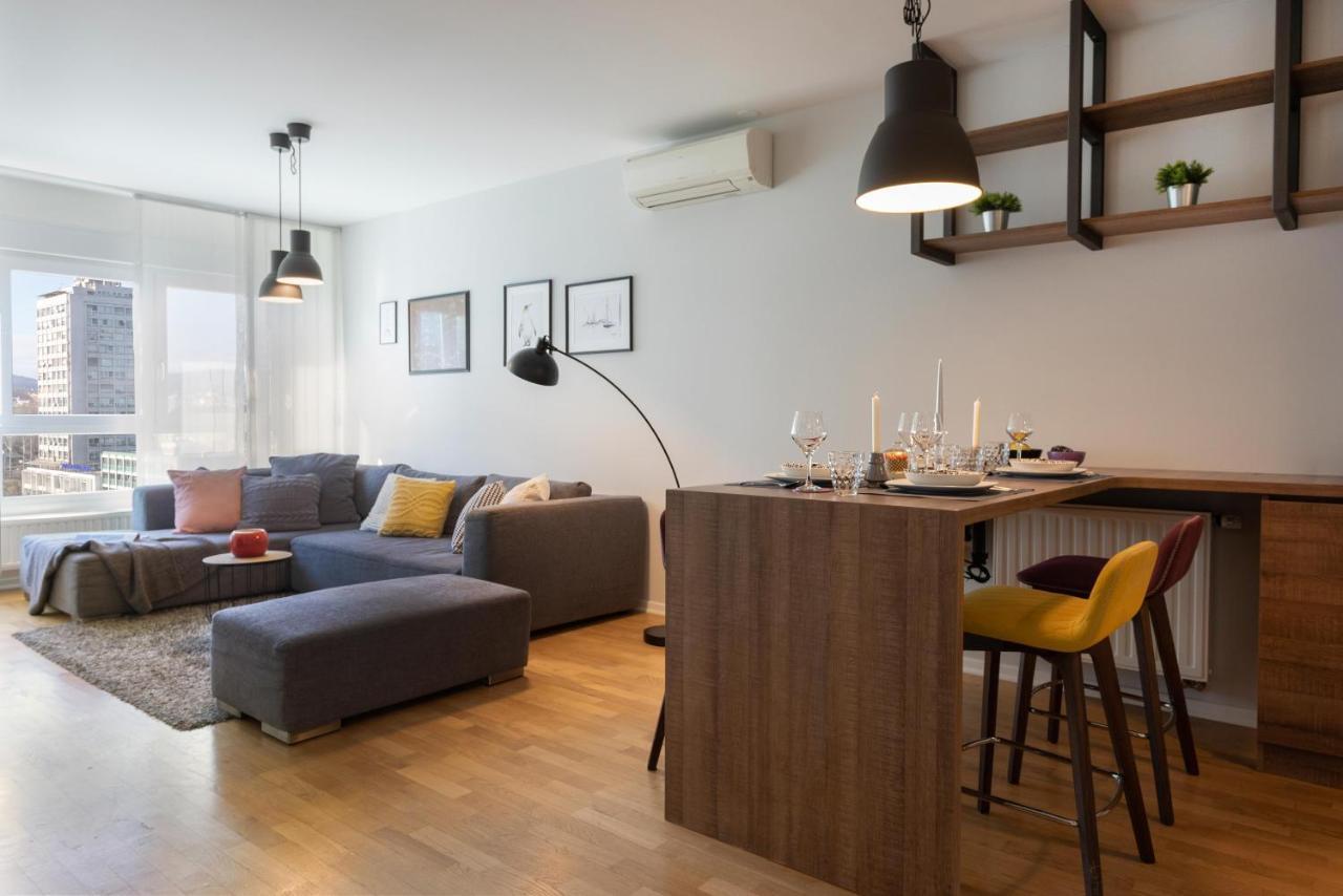 Spacious Apartment In Radnicka Business Zone - Free Parking Zagreb Exterior foto